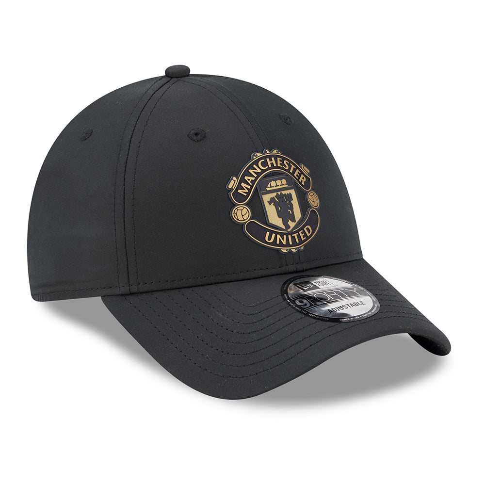 Casquette 9FORTY Featherweight Manchester United FC noir-doré NEW ERA