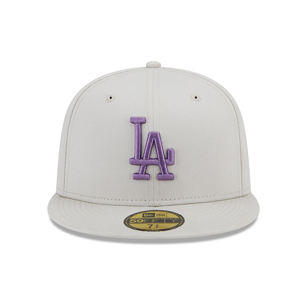 Casquette 59FIFTY MLB League Essential L.A. Dodgers pierre-violet NEW ERA