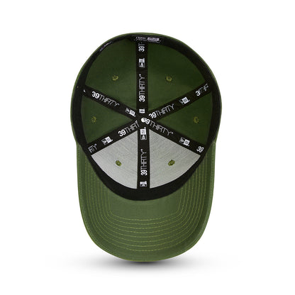 Casquette 39THIRTY MLB League Essential L.A. Dodgers olive sur olive NEW ERA