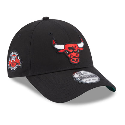 Casquette 9FORTY NBA Team Side Patch Chicago Bulls noir NEW ERA