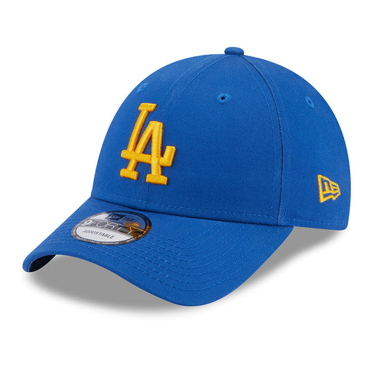 Casquette 9FORTY MLB League Essential L.A. Dodgers azur-jaune NEW ERA
