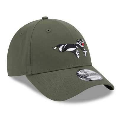 Casquette 9FORTY Looney Tunes Sylvestre olive NEW ERA