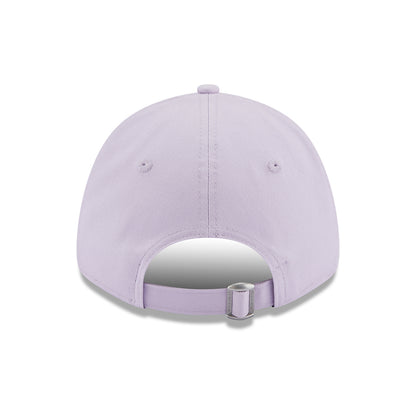 Casquette Femme 9FORTY MLB Metallic Logo New York Yankees lavande-argenté NEW ERA