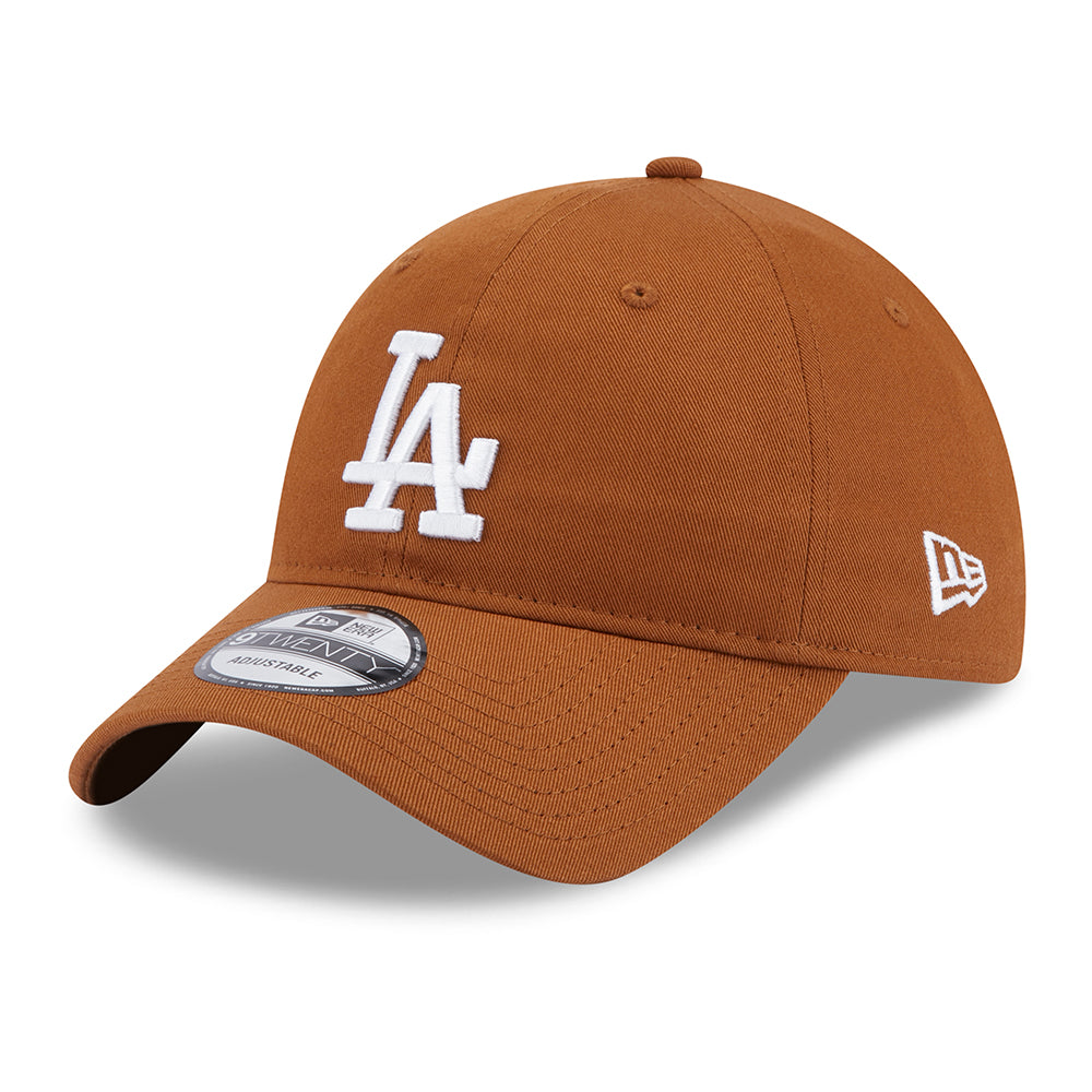 Casquette 9TWENTY L.A. Dodgers MLB League Essential toffee-blanc NEW ERA