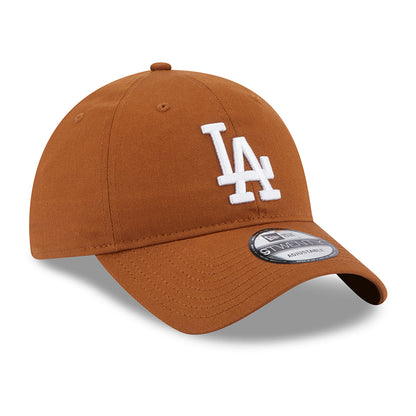 Casquette 9TWENTY L.A. Dodgers MLB League Essential toffee-blanc NEW ERA