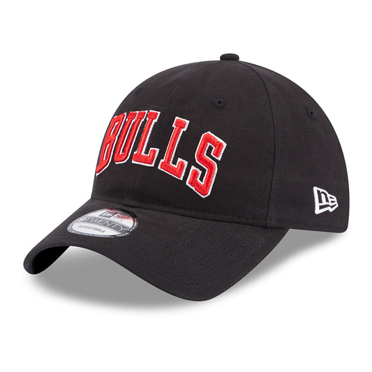 Casquette 9TWENTY NBA Team Script Chicago Bulls noir-rouge NEW ERA