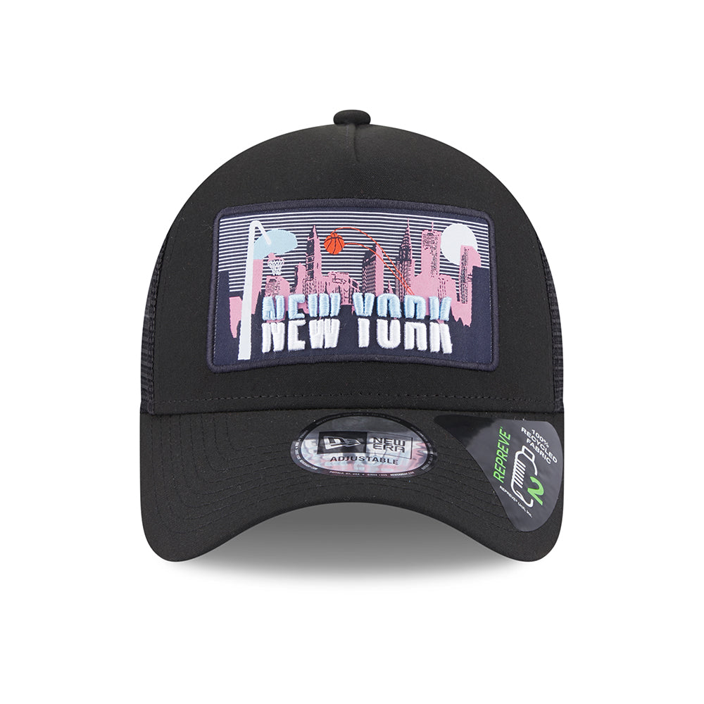 Casquette Trucker A-Frame License Plate New York noir NEW ERA