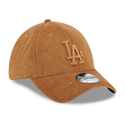 Casquette 39THIRTY MLB Cord L.A. Dodgers toffee NEW ERA