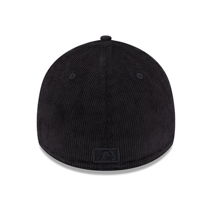 Casquette 39THIRTY MLB Cord L.A. Dodgers noir sur noir NEW ERA