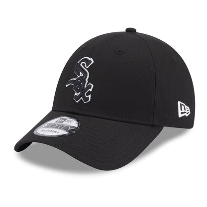 Casquette 9FORTY MLB Team Outline Chicago White Sox noir-blanc NEW ERA