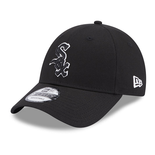 Casquette 9FORTY MLB Team Outline Chicago White Sox noir-blanc NEW ERA