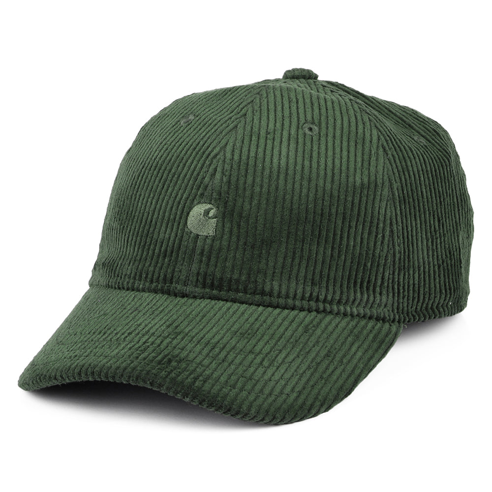 Casquette en Velours Côtelé Harlem olive CARHARTT WIP
