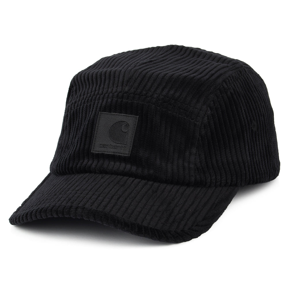 Casquette 5 Panel en Velours Grosses Mailles Erie noir CARHARTT WIP