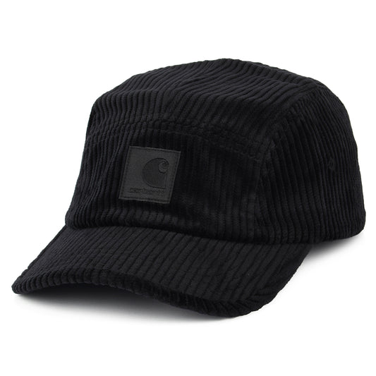 Casquette 5 Panel en Velours Grosses Mailles Erie noir CARHARTT WIP