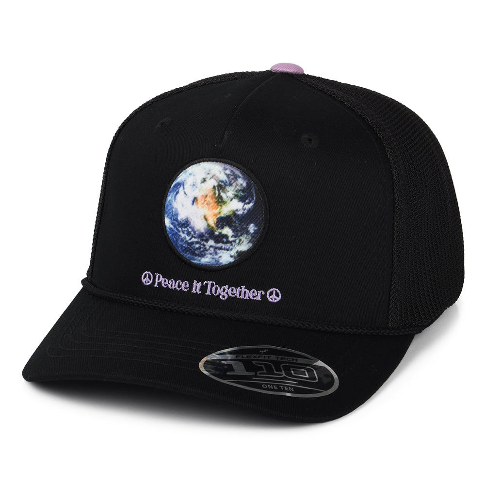 Casquette Trucker avec Étiquette Vierge Flexfit Earth Day Graphic noir LEVI'S