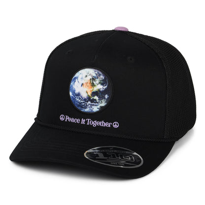 Casquette Trucker avec Étiquette Vierge Flexfit Earth Day Graphic noir LEVI'S