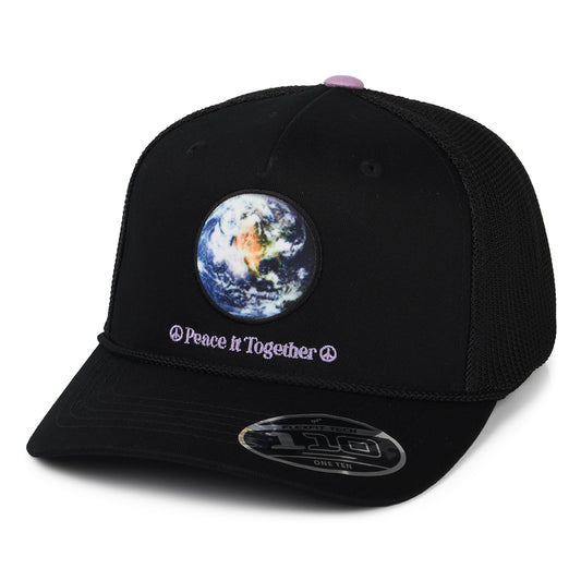 Casquette Trucker avec Étiquette Vierge Flexfit Earth Day Graphic noir LEVI'S
