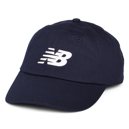Casquette Snapback à Visière Incurvée bleu marine NEW BALANCE