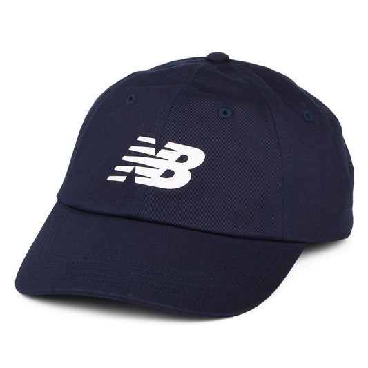 Casquette Snapback à Visière Incurvée bleu marine NEW BALANCE