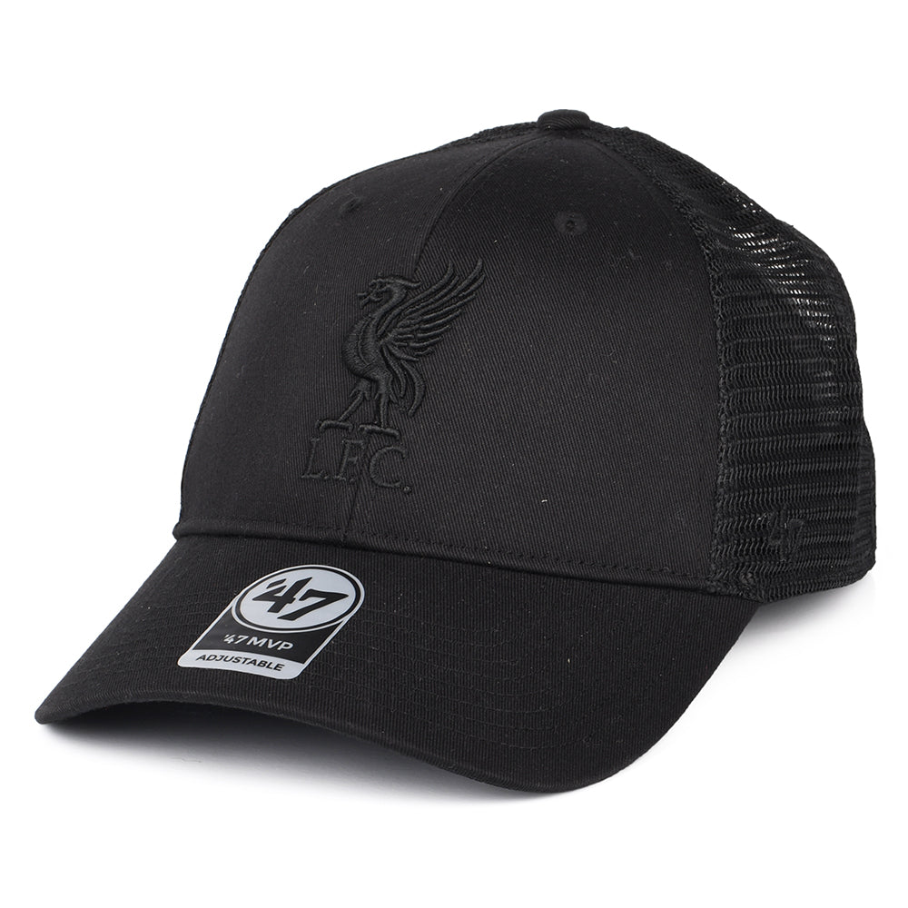 Casquette Trucker Branson MVP Liverpool FC noir sur noir 47 BRAND