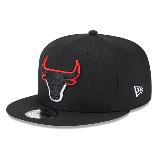 Casquette Snapback 9FIFTY NBA Split Logo Chicago Bulls noir NEW ERA