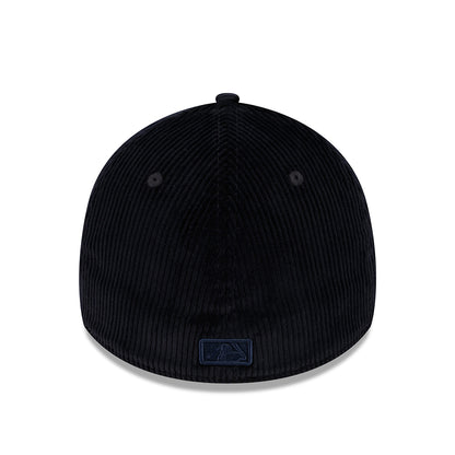 Casquette 39THIRTY MLB Wide Cord New York Yankees bleu marine sur bleu marine NEW ERA