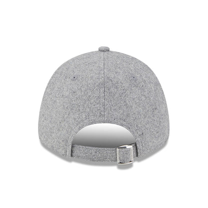 Casquette 9FORTY MLB Melton Wool Essential Boston Red Sox gris-bleu marine NEW ERA