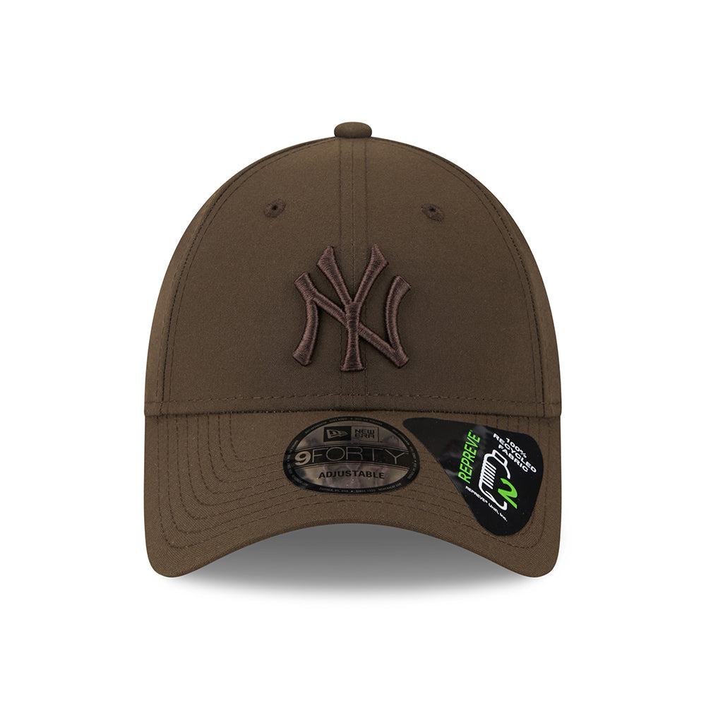 Casquette 9FORTY MLB Repreve Outline New York Yankees marron NEW ERA