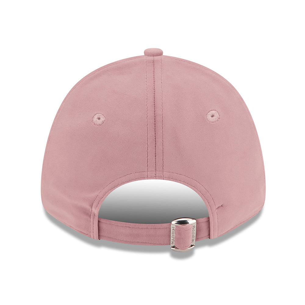 Casquette Femme 9FORTY MLB Velour New York Yankees rose NEW ERA