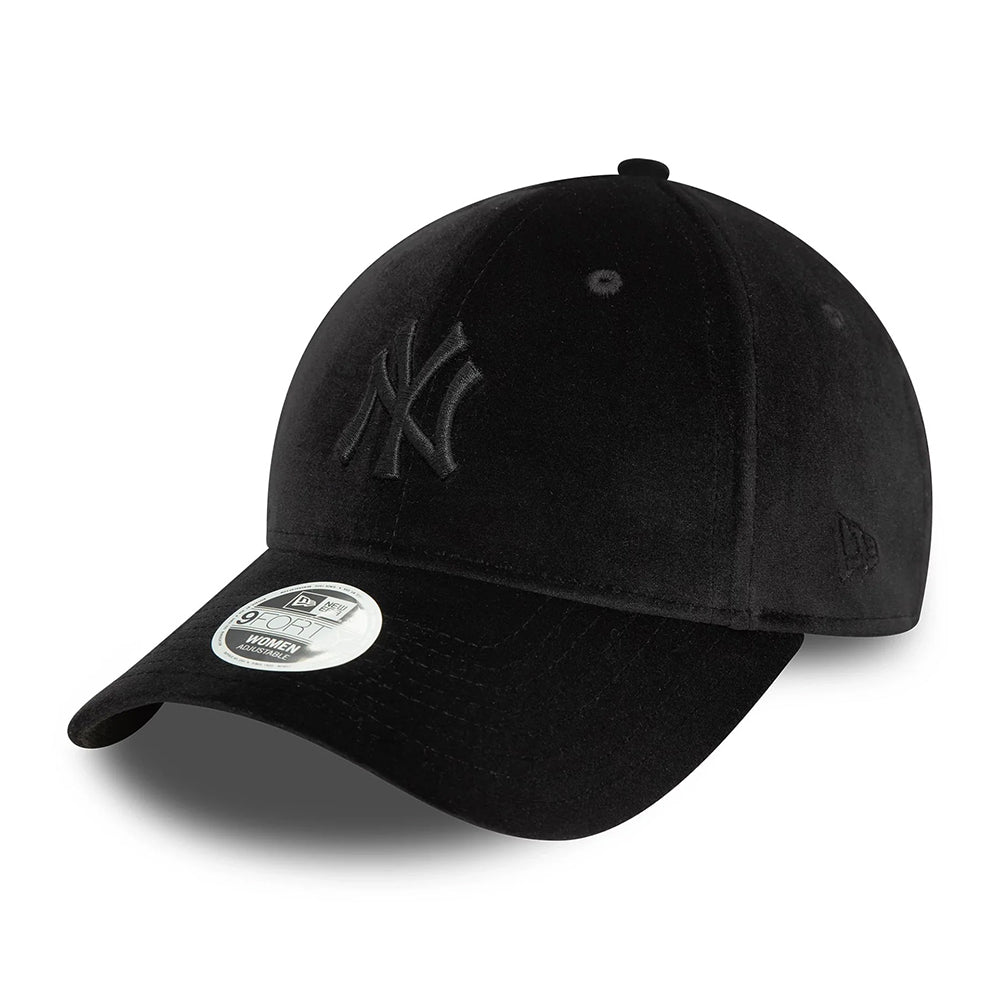 Casquette Femme 9FORTY MLB Velour New York Yankees noir NEW ERA