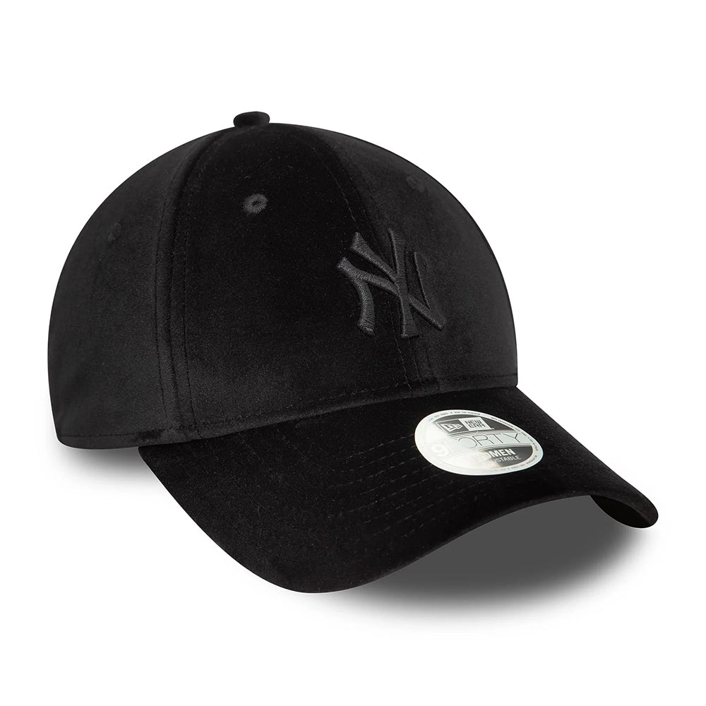 Casquette Femme 9FORTY MLB Velour New York Yankees noir NEW ERA