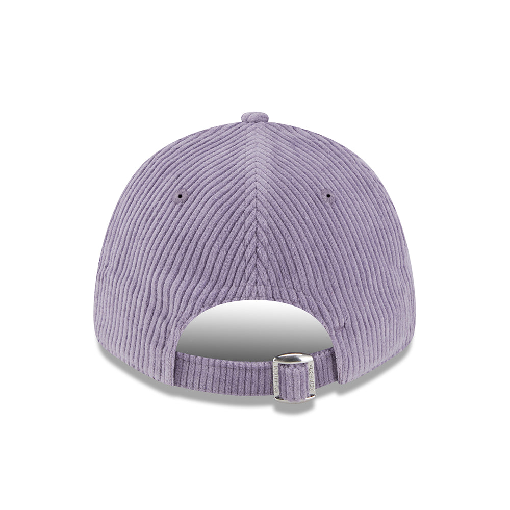 Casquette Femme 9FORTY MLB Cord L.A. Dodgers violet NEW ERA