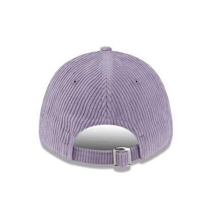 Casquette Femme 9FORTY MLB Cord L.A. Dodgers violet NEW ERA