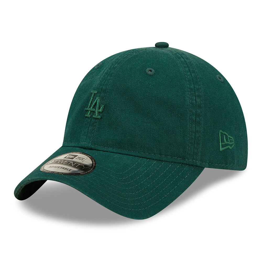Casquette 9TWENTY MLB Mini Logo L.A. Dodgers vert foncé NEW ERA