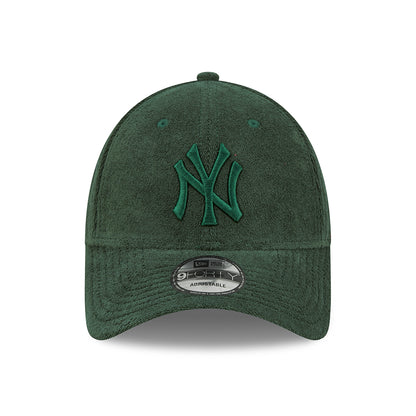 Casquette 9FORTY MLB Towelling New York Yankees vert foncé NEW ERA