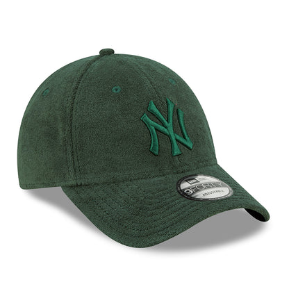 Casquette 9FORTY MLB Towelling New York Yankees vert foncé NEW ERA