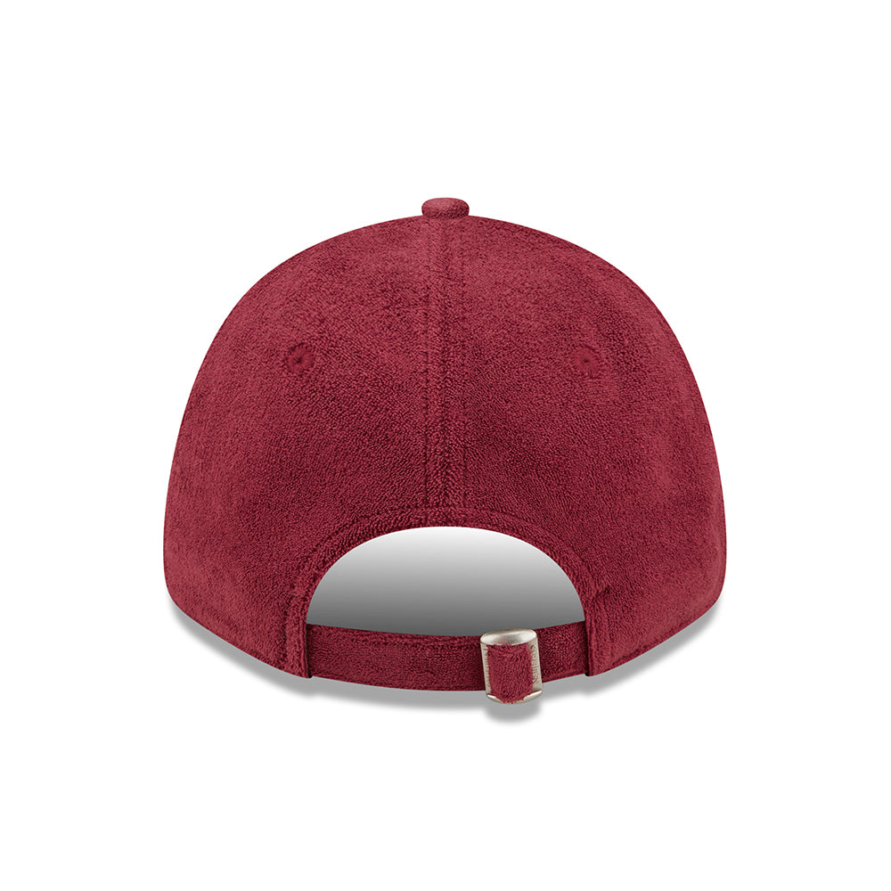Casquette 9FORTY MLB Towelling New York Yankees bordeaux NEW ERA