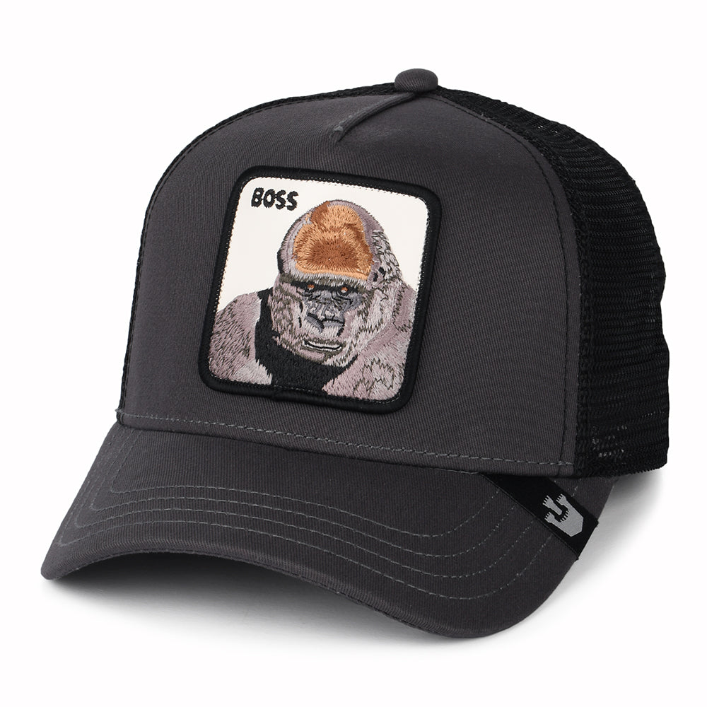 Casquette Trucker Boss anthracite GOORIN