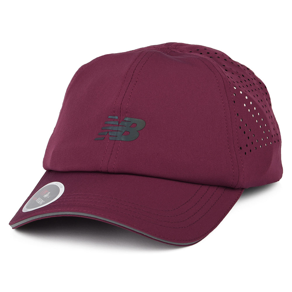 Casquette Running Laser Performance bordeaux NEW BALANCE