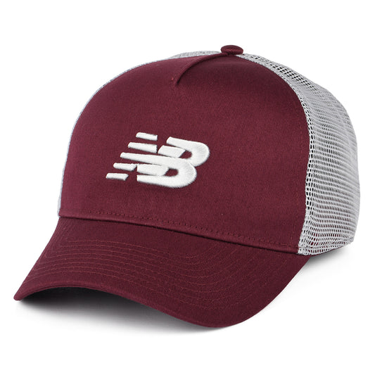 Casquette Trucker Sport Essentials bordeaux NEW BALANCE