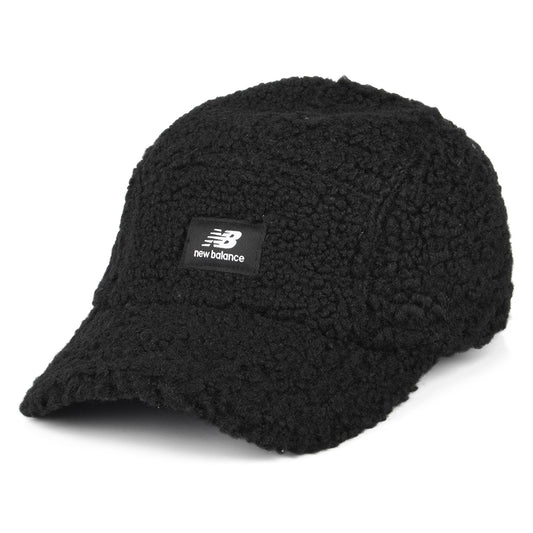 Casquette 5 Panel en Sherpa noir NEW BALANCE