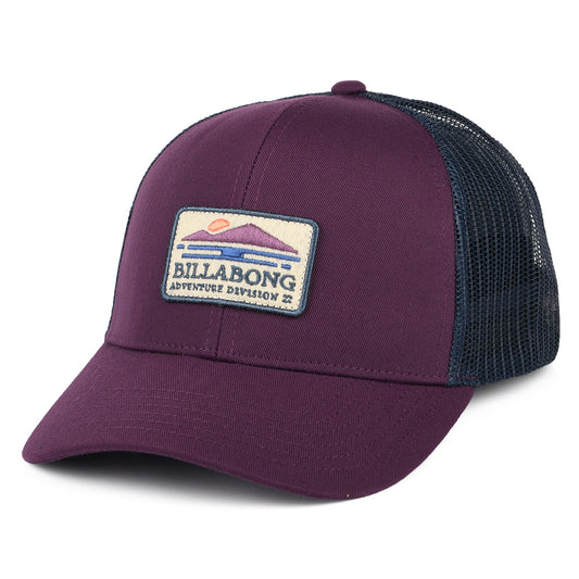 Casquette Trucker Walled ADIV bordeaux-bleu marine BILLABONG