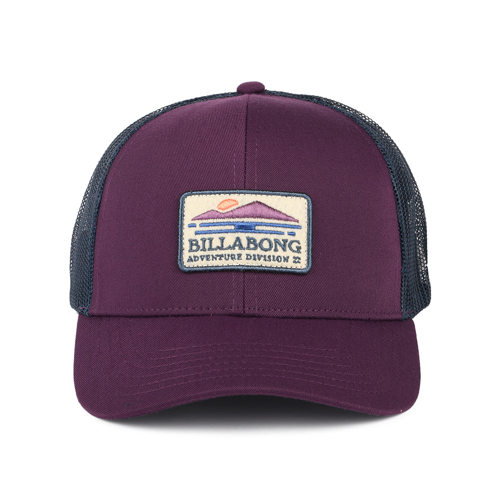 Casquette Trucker Walled ADIV bordeaux-bleu marine BILLABONG