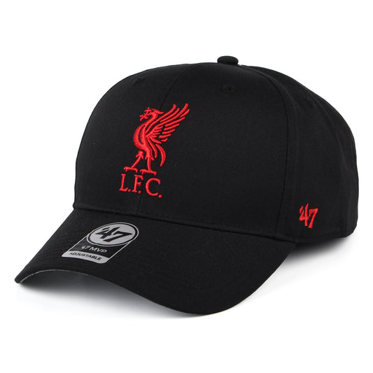 Casquette Snapback Raised Basic Liverpool FC noir-rouge 47 BRAND
