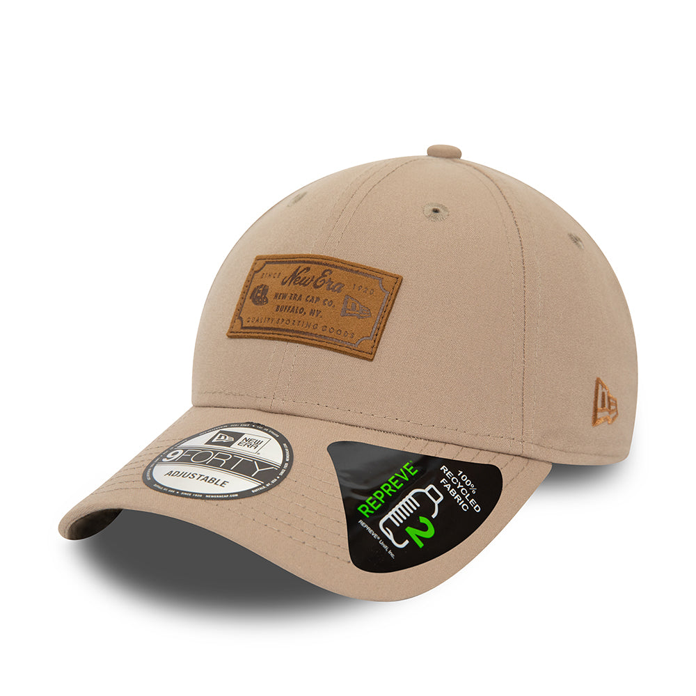 Casquette 9FORTY New World Repreve marron clair NEW ERA