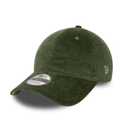 Casquette 9TWENTY NE Cord vert foncé NEW ERA