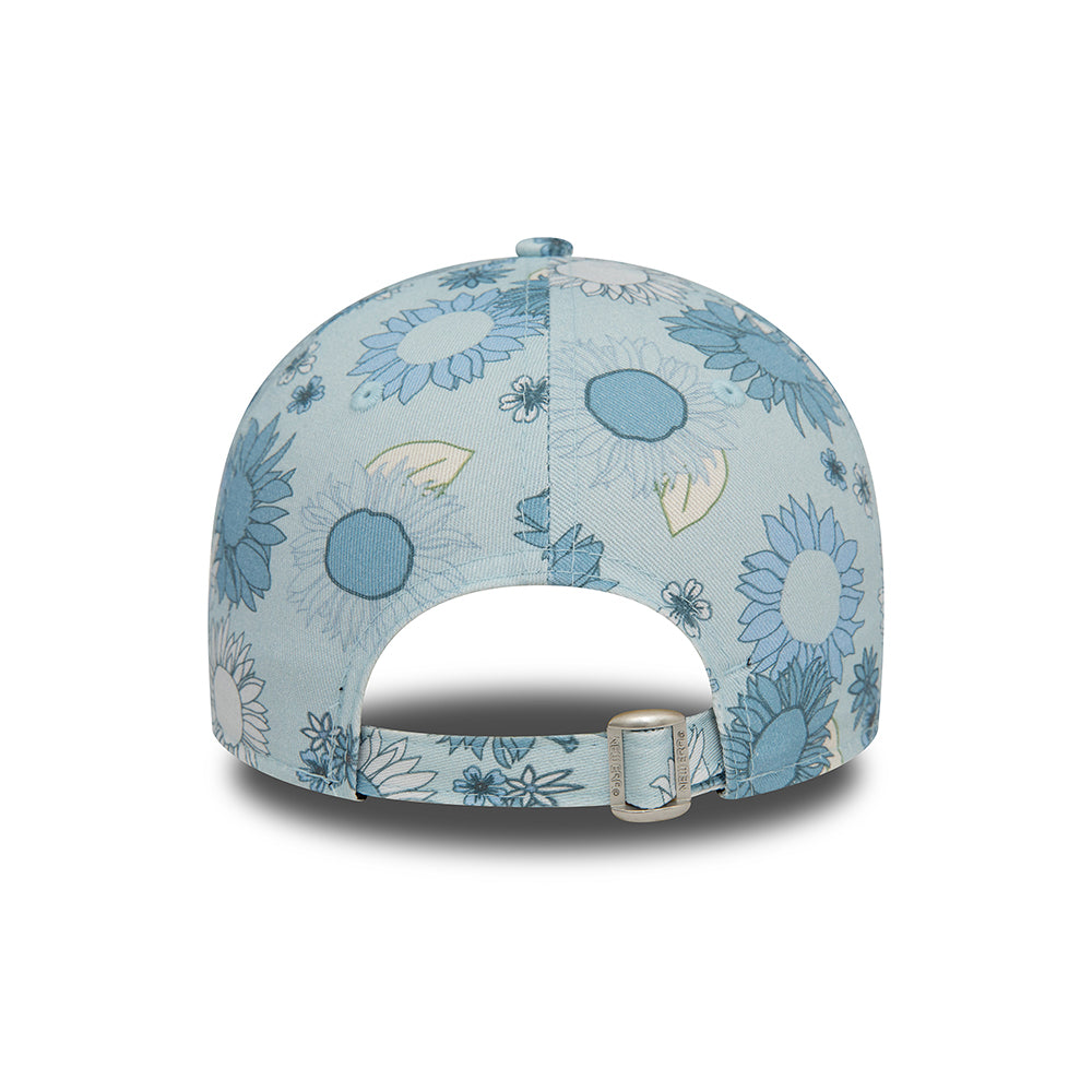 Casquette Femme 9FORTY New York Yankees bleu clair NEW ERA