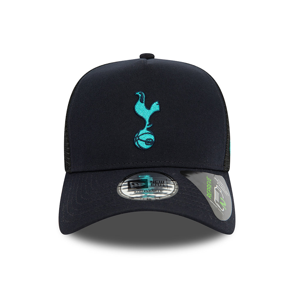 Casquette Trucker Repreve Seasonal Pop A-Frame Tottenham Hotspur FC bleu marine-bleu sarcelle NEW ERA