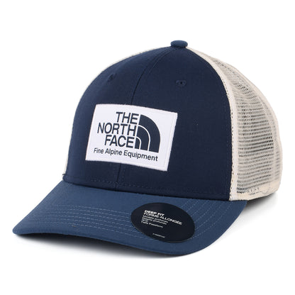 Casquette Trucker Profonde Recyclée Mudder bleu-blanc THE NORTH FACE
