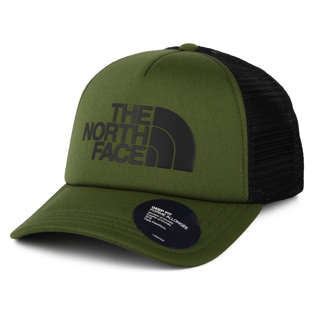 Casquette Trucker Calotte Profonde TNF Logo olive-noir THE NORTH FACE